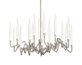 Pezzo Crystal Round Chandelier D33'' 47''  55''