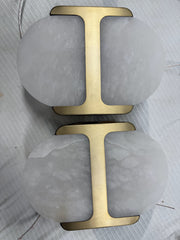 Hopkins Alabaster Sconce 9
