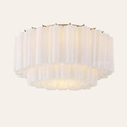 Addis Murano Glass Flushmount 22