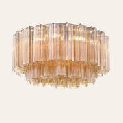 Addis Murano Glass Flushmount 22