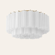 Addis Murano Glass Flushmount 22