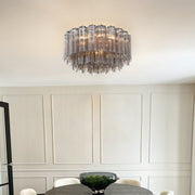 Addis Murano Glass Flushmount 22
