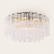 Addis Murano Glass Flushmount 22