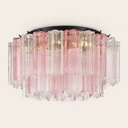 Addis Murano Glass Flushmount 22