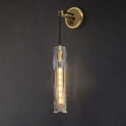 Cano Smoke Crystal Shade Wall Sconce