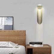 Modern Arcs Chain Tassel Wall Sconce