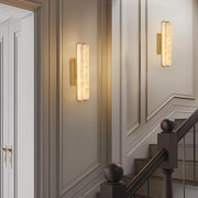 Elegant Alabaster Handcrafted Wall Sconce