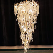 Long Vine Staircase Chandelier 78.7