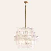 Riviera Glass Disc Chandelier 26
