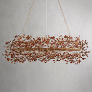 Fiore Colored Oval Chandelier 62