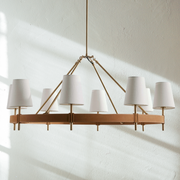 Hastings 8-Light Halo Chandelier