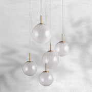 Casen Glass Round Chandelier 20