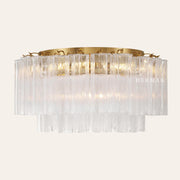 Addis Murano Glass Flushmount 22