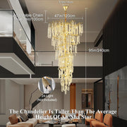 Modern Crystal Tree Branch Chandelier 134