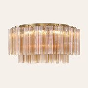 Addis Murano Glass Flushmount 22