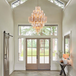 Addis Murano Glass Diamond Chandelier 50