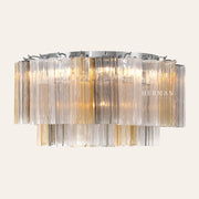 Addis Murano Glass Flushmount 22