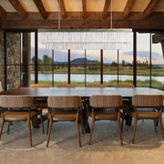 Adam Large Rectangular Chandelier
