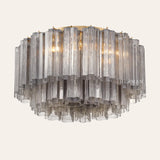 Addis Murano Glass Flushmount 22