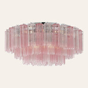 Addis Murano Glass Flushmount 22