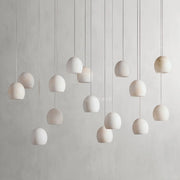Arica Alabaster Linear Chandelier