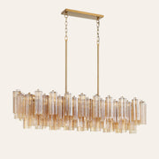 Addis Murano Glass Linear Chandelier 51