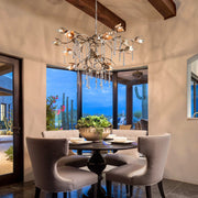 Gothic Viticci Round Chandelier 40