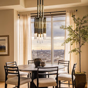 Heritage Horsehair 9-Light Pendant