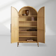 Haven Burl Tall Cabinet 36