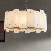 Lorry Alabaster Round Chandelier 20