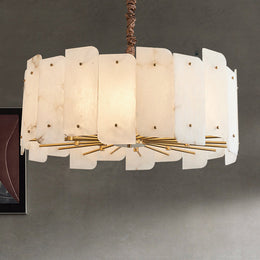 Lorry Alabaster Round Chandelier 20