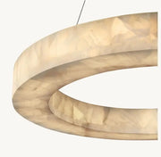 3-Tier Round Marble Chandelier