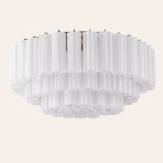 Addis Murano Glass Flushmount 22