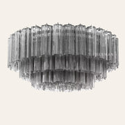 Addis Murano Glass Flushmount 22