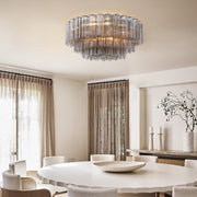Addis Murano Glass Flushmount 22