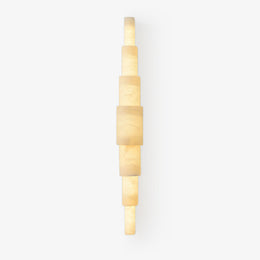 Alba Cascade Alabaster Wall Sconce