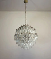 Murano Chandelier – 140 glasses – Transparent