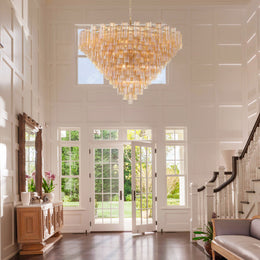 Addis Murano Glass 40 Light Chandelier 62