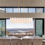 Addis Murano Glass Linear Chandelier 51