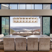 Amaya Rectangular Chandelier 40
