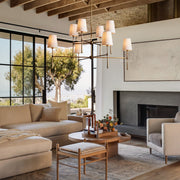 Rhodes 2-Tier Round Chandelier