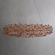 Fiore Colored Oval Chandelier 62