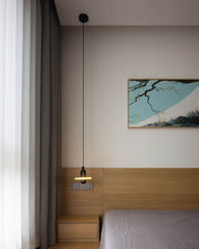 Alabaster Modern Marble Ring Pendant Light