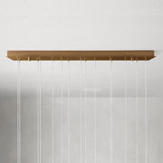 Arica Alabaster Linear Chandelier
