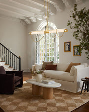 LED Tubular Alabaster Shades Ceiling Pendant Lamp 49