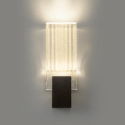 Pleated Glass Sconce