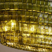 Amor Ghiaccio Glass Oval Chandelier 54