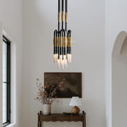 Heritage Horsehair 9-Light Pendant