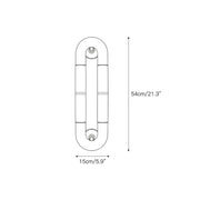 Alabaster Tube Wall Sconce