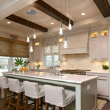 Rain 3-Light Pendant For Bathroom Bedroom Kitchen Island